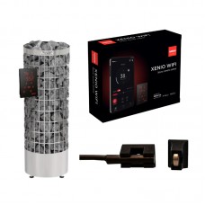 Набор Harvia Cilindro PC110XE Steel + CX001WiFi